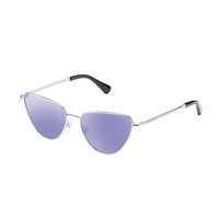 gafas de sol hawkers silver - blue rounded lolita