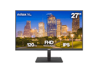 monitor - nilox nxm27fhd1204 27  full-hd 120 hz 4 ms ips negro