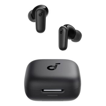 Auriculares Anker P30i inalámbricos Bluetooth con Cancelación de Ruido y micrófono, protección IP54, color negro