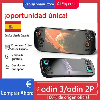 Ayn Odin 2 Portal / Consola de juegos portátil Odin 3, pantalla HD de 7 pulgadas, batería de 8000 mAh, Wi-Fi y Bluetooth, reproductor de juegos retro de código abierto, el regalo ideal para los