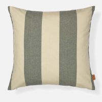 ferm living strand outdoor cushion - dark lichenparchment
