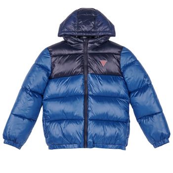 Guess Abrigo de plumas POLYESTER HOODED LS PUFFER JACKET para niño