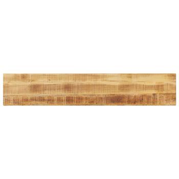 Tablero De Mesa Rectangular Madera Mango Rugosa 160x20x3,8 Cm Vidaxl