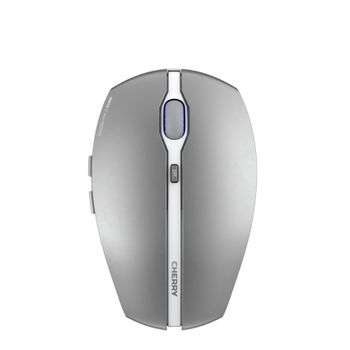 Ratón Cherry inalámbrico Bluetooth 2000 DPI multi-dispositivo ambidiestro gris