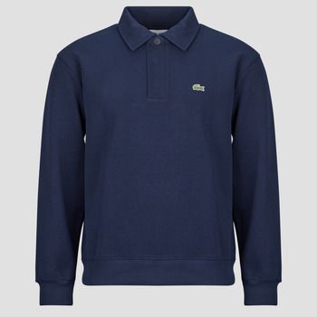 Lacoste Polo Sweatshirt col polo en piqué double face para hombre