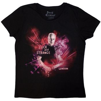 David Gilmour Camiseta manga larga Luck Strange London para mujer