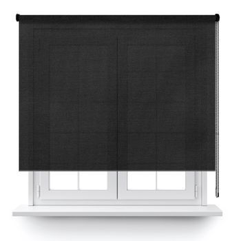 Estor Enrollable Screen Basic 5% Negro 190x250cm.