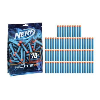 Elite 2.0 - Recambio De 70 Dardos De Espuma Elite 2.0 Oficiales Nerf