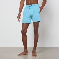 boss swimwear iconic stretch-shell swimming trunks - s
