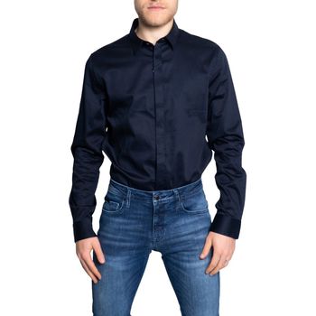 Armani Exchange Camisa manga larga TINTA UNITA 8NZCBD ZN10Z para hombre