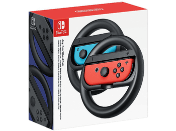 Volante Nintendo Switch - 2511166, Joy con Wheel, 2 unidades, Negro