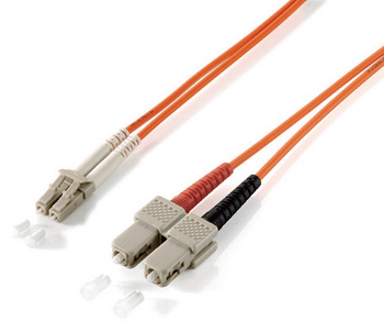 CABLE FIBRA OPTICA MULTIMODO LC/LC 62,5/125 LSOH 1M COLOR NARANJA