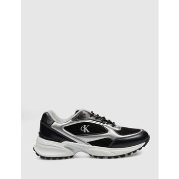 Calvin Klein Jeans Zapatillas ZAPATILLA HIKE RUNNER MESH MIX NEGRO para hombre