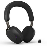 jabra evolve3 75 auriculares inalambrico diadema llamadasmusica usb tipo c bluetooth negro