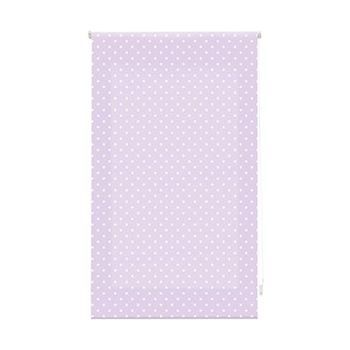Estor Enrollable Premium - Estor Enrollable Tamaño 100x250 - Estor Premium Color Morado Con Motas Blancas | Blindecor