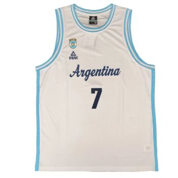 Camiseta Facundo Campazzo Argentina baloncesto - Peak blanca