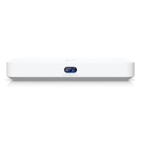 gateway ubiquiti ucg-fiber arm cortex 4 puertos lcm poe 10gbps blanco