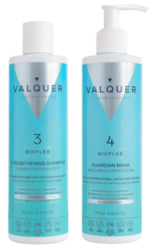 Valquer Bioplex Nº3 y Nº4 Champú Fortalecedor 300 ml + Mascarilla Protectora 275 ml
