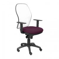 piqueras y crespo jorquera silla malla blanca asiento bali morado