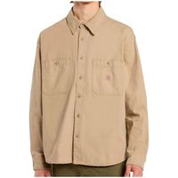 dickies camisa manga larga canvas shirt para hombre