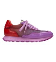 hispanitas para mujer bhv243231 zapatillas loira violeta 35 plano cordones casual rosa lila poliester reciclado