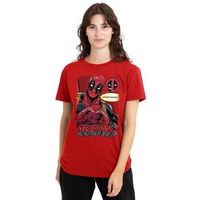 deadpool tops y camisetas chimichanga para mujer