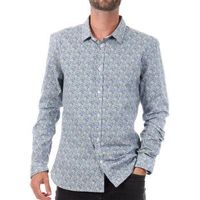 teddy smith camisa manga larga carton strectch para hombre