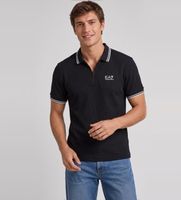 ea7 para hombre 7m002502af25051 polo tomas negro m casual algodon manga larga