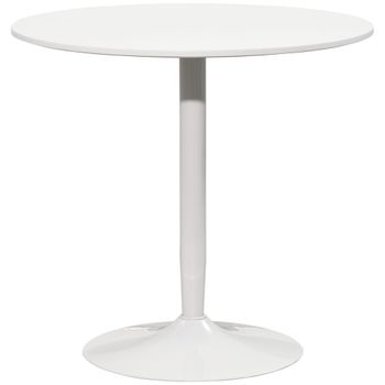 Mesa de comedor 80x80x75 cm blanco