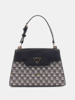 bolso de mano g wave con estampado geometrico