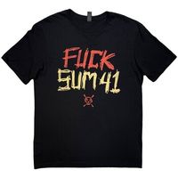 sum 41 camiseta tour 24 fuck para mujer