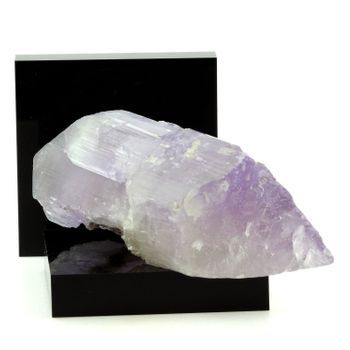 Kunzite - Pierre Natural De Afganistán, Provincia De Konar - Cristal Rosa Rosa, Litoterapia, 605.5 Ct - Certificado De Autenticidad Incluido | 87 X 35