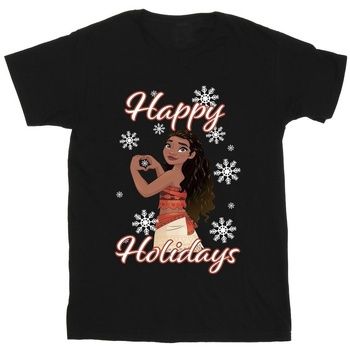 Disney Camiseta Happy Holidays para niña