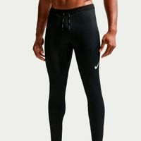 nike aeroswift mallas para correr hombres - negro blanco