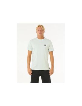 Camiseta Rip Curl Desti Animals Tee Hombre Menta