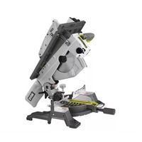 ingletadora con mesa superior de 1800w  guia laser - ryobi