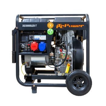 Dg10000lek-t Generador Diésel Abierto Full Power 10,6 Kva/ 7,6 Kw Itcpower