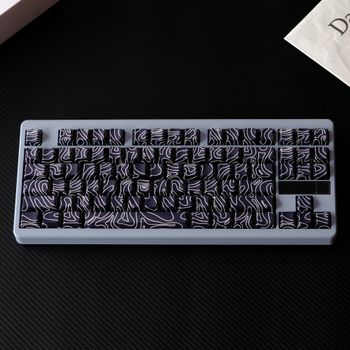 Teclas PBT con estampado lateral, teclas retroiluminadas, teclas topográficas de tinte sub, perfil de cereza para teclado mecánico Mx Switch Gamer
