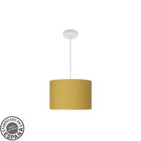 colgante moda 1xe27 blancoamarillo regx30x30 cm