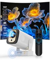 proyector magcubic hy310 1080p full hd 330ansi android 11 mini proyector con enfoque automatico 4k nativo altavoz de 5w raton aereo asistente de voz actualizacion del hy300