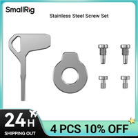 smallrig-juego de tornillos de acero inoxidable con 2 destornilladores incluye 2 tornillos m3x5 y 2 tornillos m4 4385