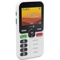 movil basico doro leva x10 sim unica 24 4g 2 mp grafito