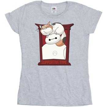 Disney Camiseta manga larga Big Hero 6 Support para mujer