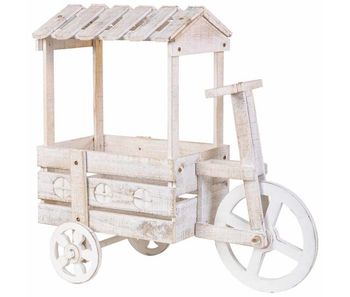Soporte de madera ideal para macetas. con medidas de 78x37x75 cm
