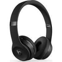 beats solo 3 wireless bluetooth headphones - black black