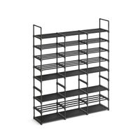 zapatero ajustable de 8 niveles 3 columnas 129l cm 