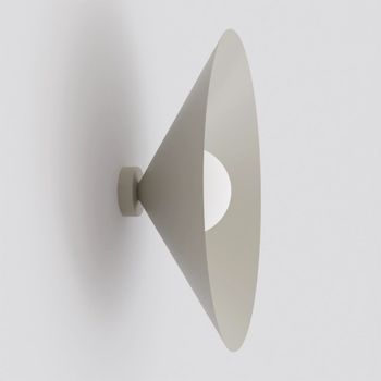 Aplique de pared osum l beis opal