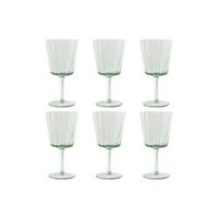 copa set 6 cristal 84x84x164 285ml burbujas