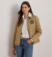 lauren ralph lauren para mujer 297979539002 chaqueta acolchada marron m casual poliester
