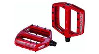 bbb platform pedals coolride red